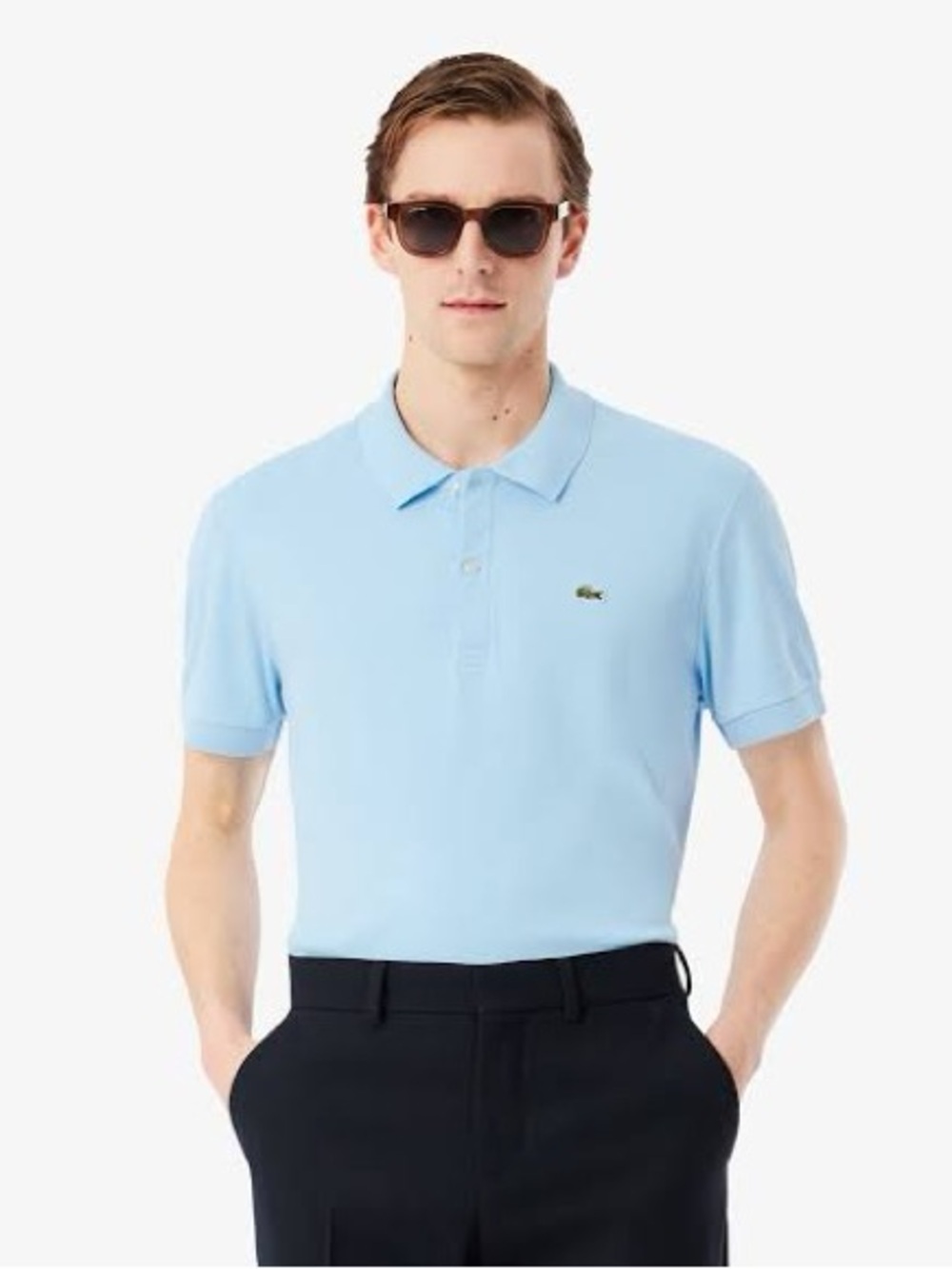 Lacoste Men’s Sky Blue Short Sleeve Polo